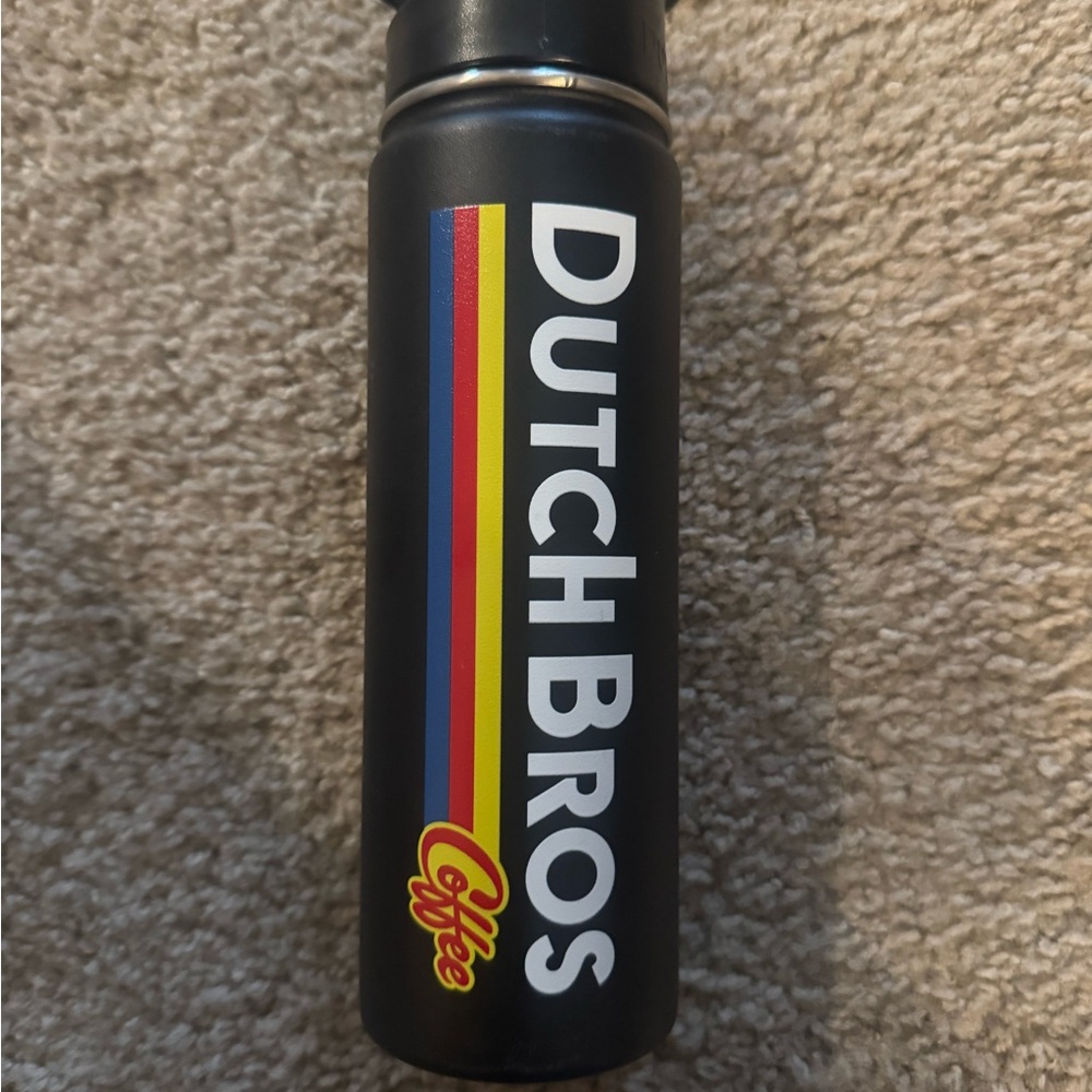 Dutch Bros Black Travel Mug